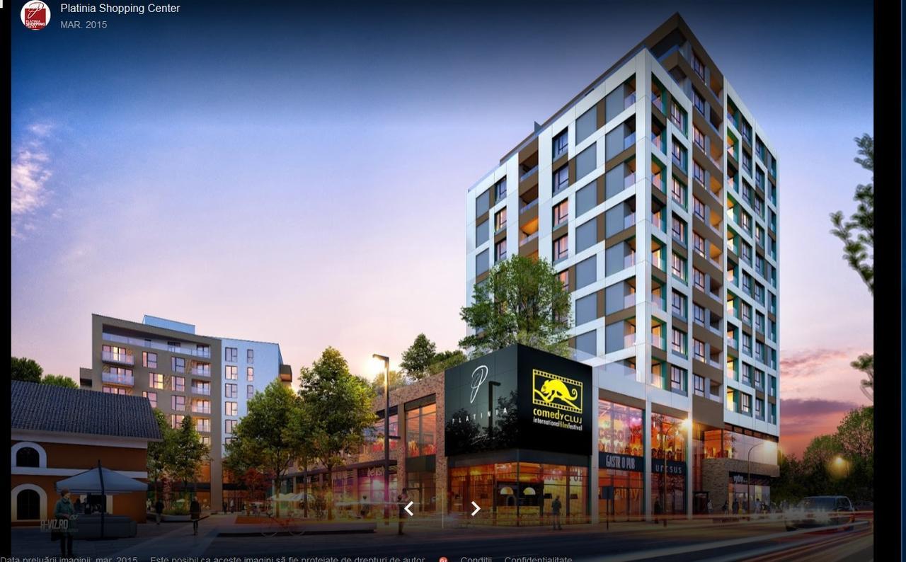 Hotel Platinia Cluj-Napoca Exterior photo The proposed shopping centre